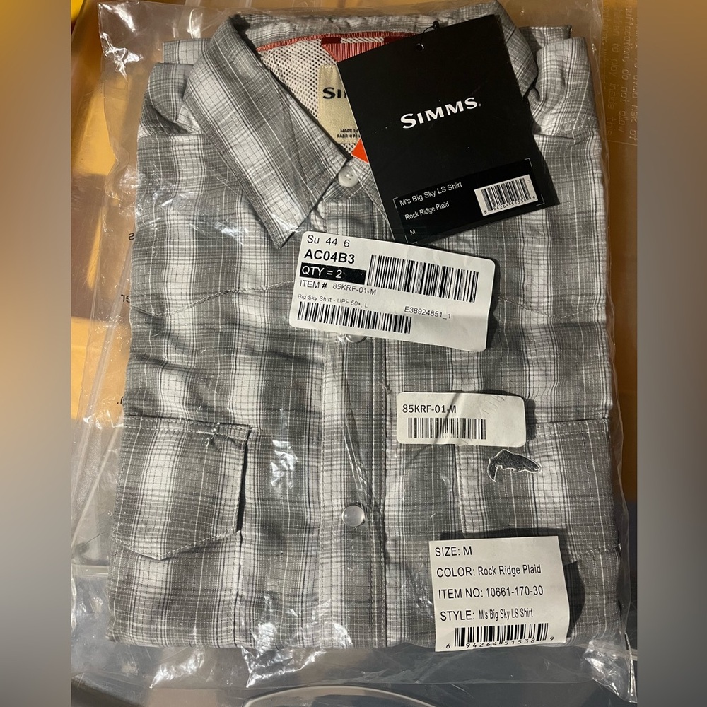 Simms Big Sky long sleeve shirt